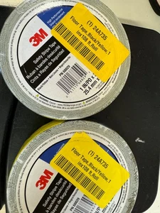 3M (5702) Safety Stripe Tape 5702 Black/Yellow, 1 in x 36 yd 5.4 mil - Picture 1 of 1