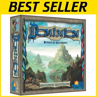 Juego de Cartas Dominion 2ª Edición | Estrategia para 2-4 Jugadores Foto 1 de 4