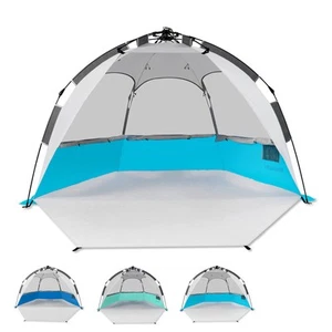 2-3 Person Large Instant Pop Up Beach Tent, UV Protection Portable Easy Setup... - Picture 1 of 9