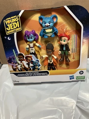 STAR WARS YOUNG JEDI ADVENTURES JEDI HERO COLLECTION COLEÇÃO 4 PEÇAS - Imagem 1 de 2