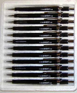 12 Q-Tech Mechanical Pencils (1 dozen), .5mm lead diameter  - Picture 1 of 1