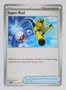 Super Rod 188/193 Common Pokemon TCG Paldea entwickelt - Bild 1 von 2