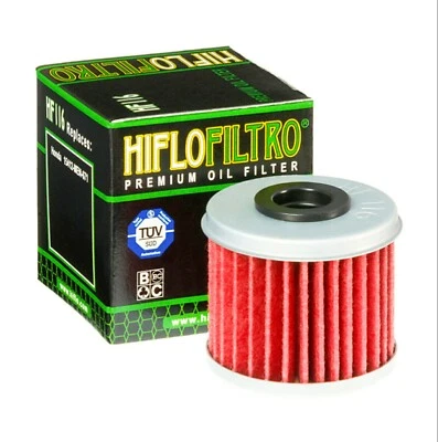 Filtro de aceite HiFlo HF116 para Honda CRF450R X RL L RX CRF250RX X CRF150R y Expert Foto 1 de 4
