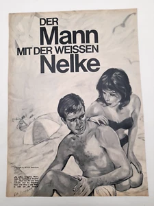 Ritaglio Pubblicità del 1961 Der Mann mit der weissen Nelke - Bild 1 von 1