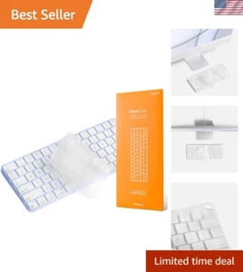 Transparent TPU Keyboard Protector for 2021 iMac 24" with Touch ID - A2449/A2450 - Picture 1 of 8