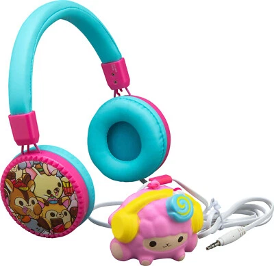 NEW eKids Smooshy Mushy LOLLI LAMB Fashion Over-the-Ear Kids 3.5mm Headphones - Image 1 of 4