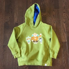 Vancouver 2010 Olympics Mascot Quatchi Sumi Miga Hudons Bay Hoddie Youth Size 6