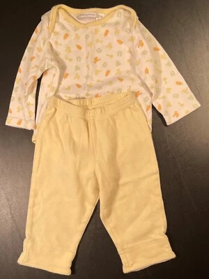 JUEGO DE 2 PIEZAS BODY Y PANTALONES BEBÉ "I HEART MOMMY" PRIMERAS IMPRESIONES TALLA 3-6 MOS Foto 1 de 4