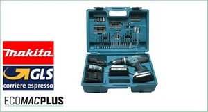 Trapano avvitatore a percussione Makita HP457DWE10 18V in kit valigetta - Foto 1 di 1