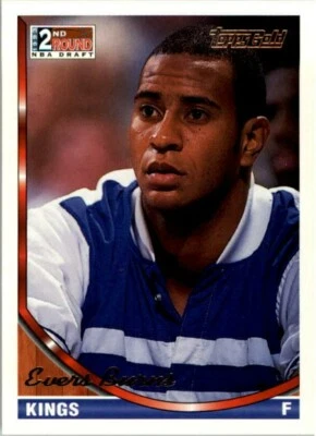 1993-94 Topps Basketball #366 Evers Burns RC - Image 1 of 2