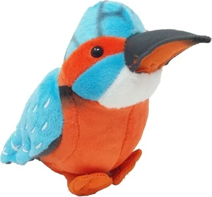 HGL 12 cm KINGFISHER - SV20036 NUEVO Suave Colorido Peluche Pájaro Peluche Pescador - Imagen 1 de 4