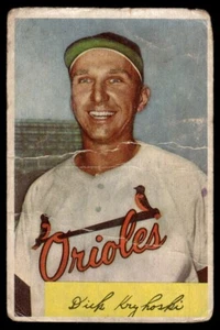 1954 Bowman Dick Kryhoski Baltimore Orioles #117 - Bild 1 von 2