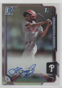 2015 Bowman Chrome Prospects Refractor /499 Arquimedes Gamboa #BCAP-AG Auto