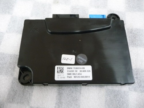 2017-2018 BMW G30 G12 530e Electronic Memory Management 
