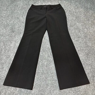 Worthington Pants Womens 2 Petite Black Modern Fit Low Rise Hook Loop - Image 1 of 4