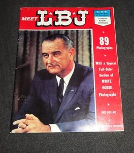MEET LBJ  The Life Story of President Lyndon Baines Johnson 1964 Collector's Ed - Imagen 1 de 10