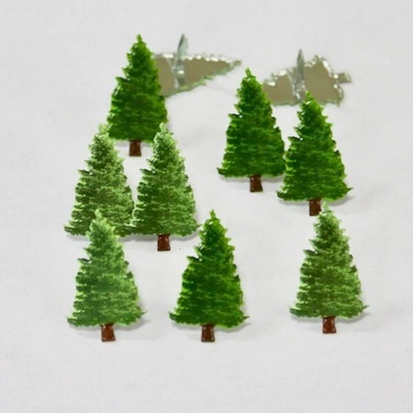 ÁRBOL ÁLBUM DE RECORTES DECORATIVO BRADS OJALES SALIDA 8 PIEZAS Foto 1 de 1