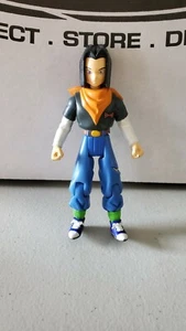 Figura DBZ Irwin Toys Bandai Dragon Ball Z Serie 4 Android 17 4,5" 2001 - Imagen 1 de 2