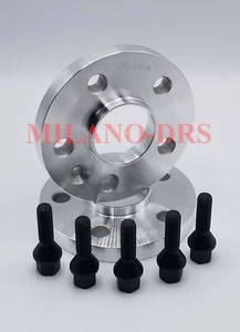 2 DISTANZIALI RUOTA 12mm FIAT 500L + BULLONI BLACK - Imagen 1 de 1