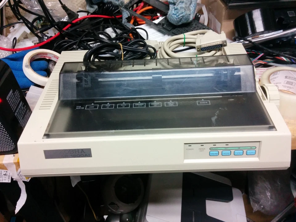 Seikosha  SP 1600-AI Dot Matrix Printer For Commodore 64 with Parallel Cable - Image 1 of 4