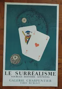 1964 MAX ERNST - Surrealism Art Exhibit - ORIGINAL EXHIBITION LITHOGRAPH - Paris - Picture 1 of 8