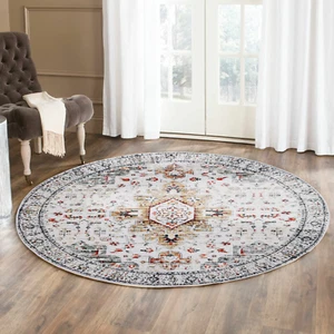 Circle Round Rugs Extra Large Soft Pile Anti-Slip Round Floor Carpet Living Room - Picture 1 of 13