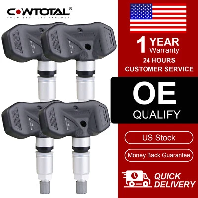 4PCS TPMS Tire Pressure Sensor 25774006 For Chevrolet Trailblazer 2006-2009 GMC - Image 1 of 4