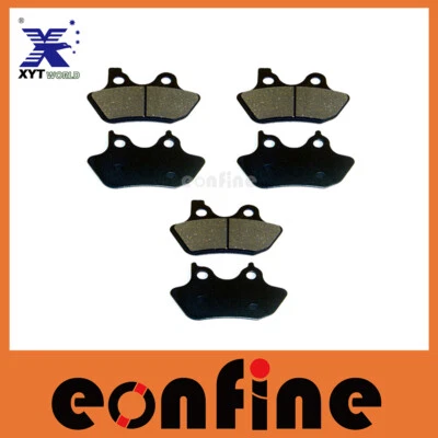 Pastillas de freno delanteras traseras para Harley Davidson V-Rod Hayes Caliper 2002-2004 2005 Foto 1 de 2