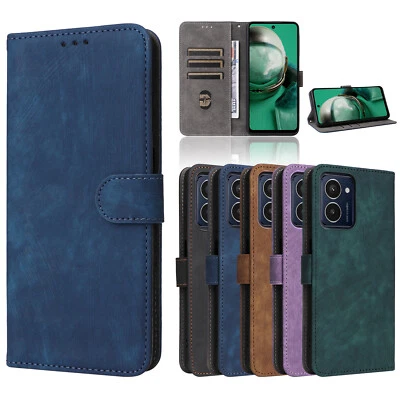 RFID Blocking Protect Flip Wallet leather Case For Nokia HMD Pulse / Pro Pulse+ - Image 1 of 4