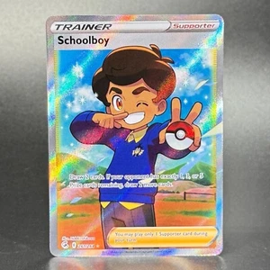 Pokemon Schwert & Schild: Fusion Strike #261/264 Schuljunge Full Art Ultra Rare - Bild 1 von 2
