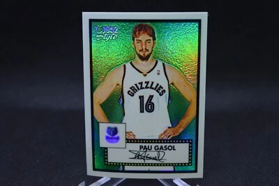 Pau Gasol #49 - 2005-06 Topps Chrome 1952 Style - 235/299 - Refractor - Image 1 of 2