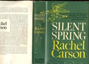 1962 SILENT SPRING RACHEL CARSON BOOK CLUB ENVIRONMENTAL SCIENCE HISTORY CLASSIC - Foto 1 di 3