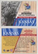 2013 Upper Deck University of Kansas James Naismith #1 HOF