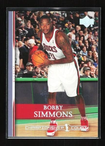 2007-08 Upper Deck Championship Court Bobby Simmons #140 Milwaukee Bucks - Picture 1 of 2