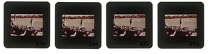 4 Kodachrome Transparencies Zapruder Film JFK Assassination Frames 233-236 - Picture 1 of 5