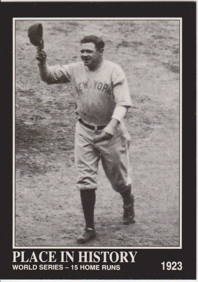 1992 Megacards Babe Ruth World Series - 15 Home Runs PH #68 NY Yankees Baseball - Image 1 of 1