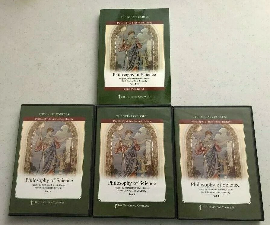 PHILOSOPHY OF SCIENCE ~ KASSET ~ 2006 ~ 3-PART COURSE ~ GUIDEBOOK +3 AUDIO CD'S! - Image 1 of 4