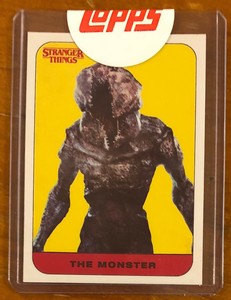 STRANGER THINGS '18 TOPPS, THE MONSTER CARD EXCELLENT CONDITION, UNCIRCULATED