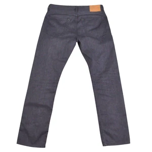 Wallace & Barnes Mens Slim Chinos 32x32 Grey Button Fly Cotton Blend - Picture 1 of 9