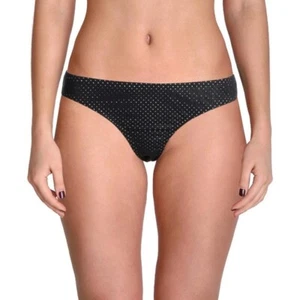 Slip bikini sportivo Rachel Roy rete laser nero XL XLarge nuovo con etichetta - Foto 1 di 4