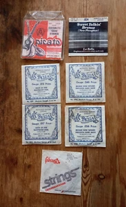 Lotto Vintage Anni 70 80 Corde Chitarra Acustica Gibson La Bella Props Set Dressing - Foto 1 di 2