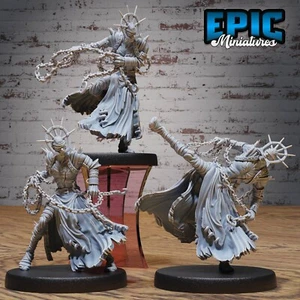 Kette Dämon D&D Dungeons and Dragons Miniatur - epische Miniaturen 28 mm - Bild 1 von 8