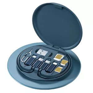 60W Type C Multifunction Cable Conversion Adapter Storage Box For iPhone Android - Picture 1 of 14