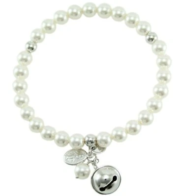 Bracciale Elastico Donna I Giampini Madonna Miracolosa Chiama Angeli Argento 925 - Immagine 1 di 2