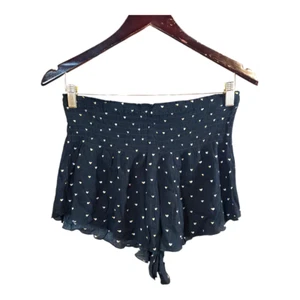 Intimate Free People hauchdünne gesmokte Colorblocked Herz Shorts Damen Medium - Bild 1 von 8