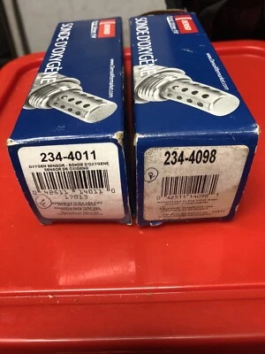 Juego de 2 sensores de oxígeno O2 delanteros y traseros Acura Integra Honda CR-V Denso OEM usados Foto 1 de 3