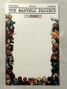 THE MARVELS PROJECT #1 70TH ANNIVERSARY SKETCH BLANK VARIANT COVER 2009 - Bild 1 von 6
