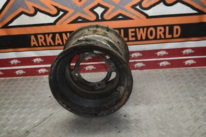 U3-5 ONE REAR WHEEL RIM 10 INCH 94 KAWASAKI BAYOU 300 KLF B ATV 2X4 FREE US SHIP - Picture 1 of 11
