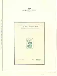 BRASIL 1954,57,60,65 BOY SCOUTS SCOTT # 802,C87, C101, 1006 CON POSTAL COMO NUEVO L/H - Imagen 1 de 2