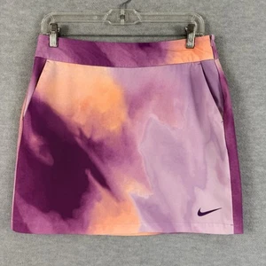 Gonna da golf Nike taglia 6 Tour Performance Dri-Fit viola arancione tie-dye DIFETTO - Foto 1 di 13